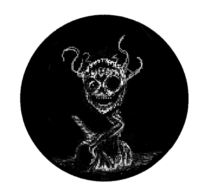 Malletomalady. Looks like some Eldritch horror growing out of a mallet. There's a heart on my skullish head, and I smile at you because you're looking my way and consuming the alternative text. I'm sorry for the quality of said alternative text as well, but you're in an amateur's domain.